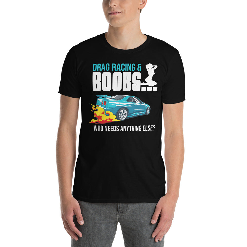 drag racing &amp; boobs T-Shirt